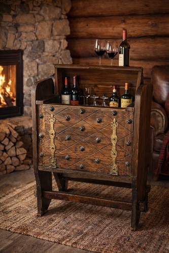Mobile bar rustico - mobile, stile