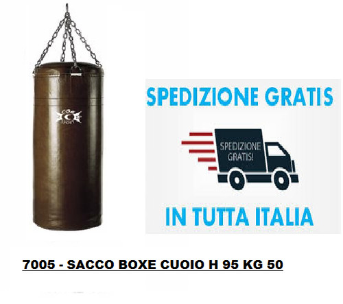 Sacco boxe cuoio - h, 95
