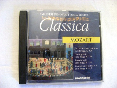 Mozart classica musicale - mozart, cd