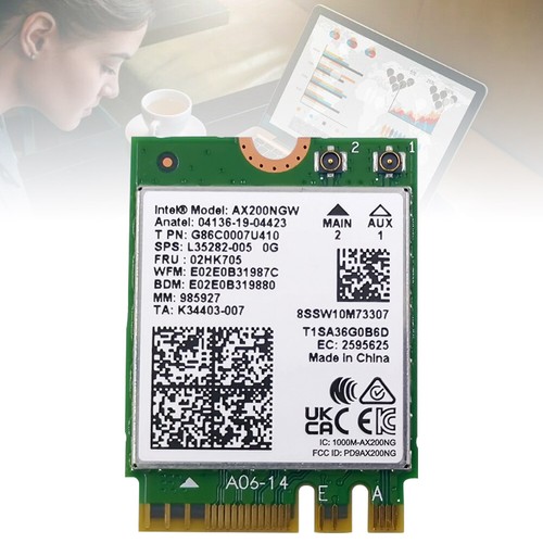 Scheda rete wireless - scheda, di