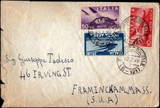 1948 Italy Airmail Florence to