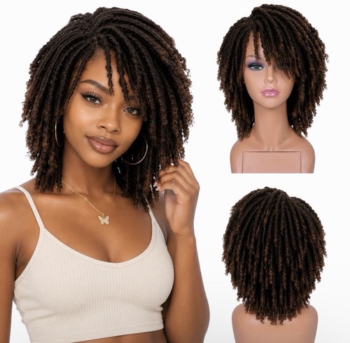 Parrucca faux locs riccia - parrucca,