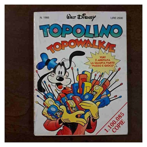 Topolino libretto 1966 - libretto, walt