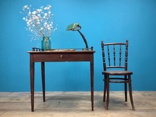 PICCOLO SCRITTOIO INIZI 900 LEGNO DI NOCE TAVOLINO SCRIVANIA CONSOLLE INGRESSO