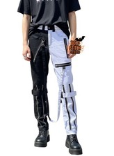 Pantaloni cargo Split Color