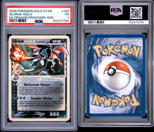 Pokemon glurak goldstar holo - glurak,