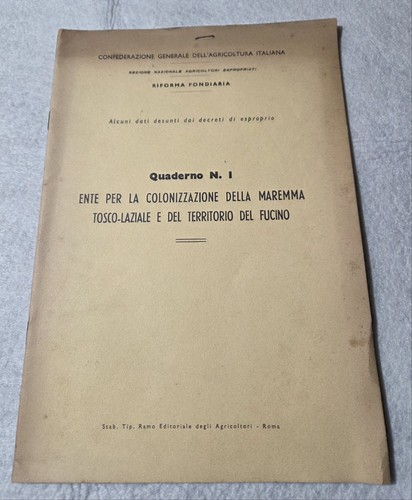 Ente per colonizzazione - ente,