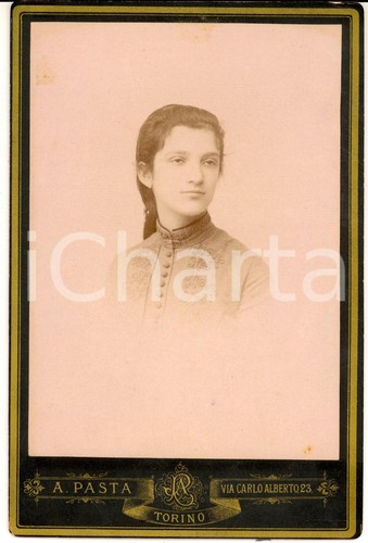1880 torino ritratto di - ca,