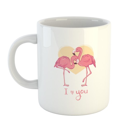 Tazza caffè flamingo - flamingo, i