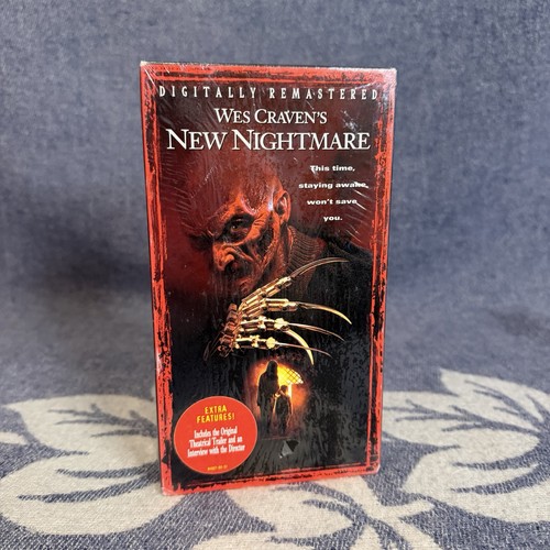 Wes craven new nightmare vhs - craven's,