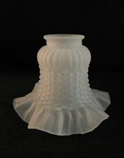 Ricambio Tulipe Tazza paralume vetro lampadario Art nouveau/Liberty H.11 Cm