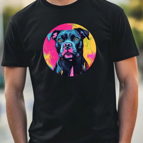Shirt uomo pitbull - t-shirt, fantasia