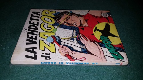 Zagor scritta rossa - scritta, lire