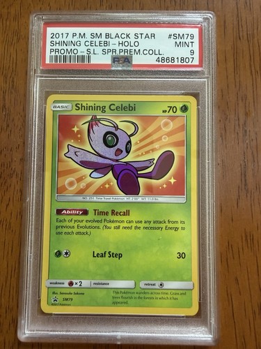 Pokémon tcg shining celebi - pokémon,