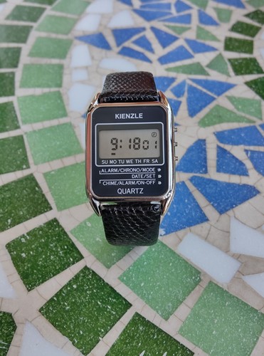 Vintage lcd digital watch - lcd,