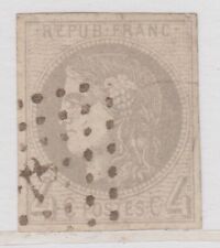 France Ceres 1870 4c Used Scott 40 $260 Signed A. Diena A30P7F41019