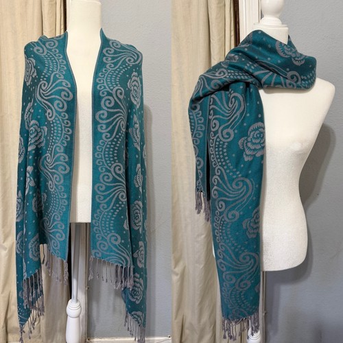 Sciarpa pashmina paisley