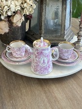 RARO set tè o espresso rosa