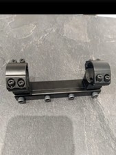 SLITTA ATTACCO OTTICA MONOPEZZO HAWKE Tubo 1"Pollice 25.4mm