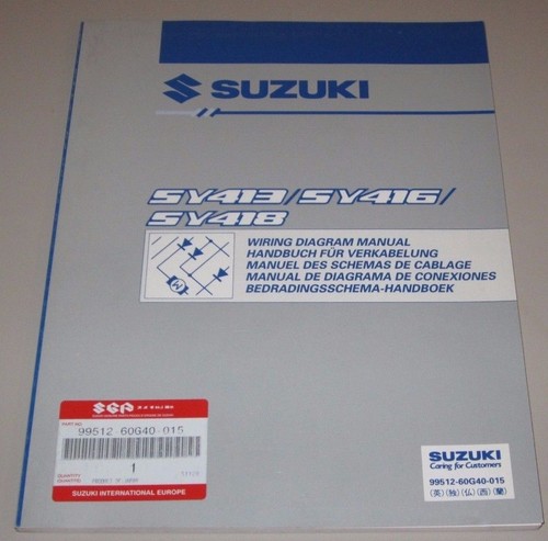 Werkstatthandbuch suzuki - werkstatthandbuch,