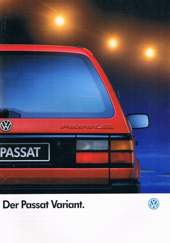 Brochure passat variant del - brochure,