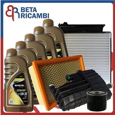 Kit Tagliando Renault Clio 1.5 DCi III Modus 4 Filtri Aria 5L Olio Siroil 5W30