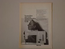 advertising Pubblicità 1975 MACCHINA PER CUCIRE NECCHI 565