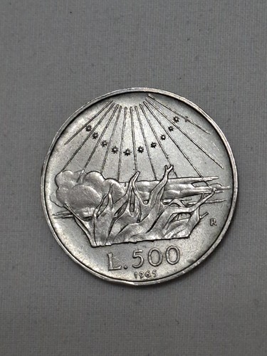 500 lire argento - dante., moneta