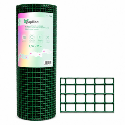 Rete plastificata verde - plastificata,