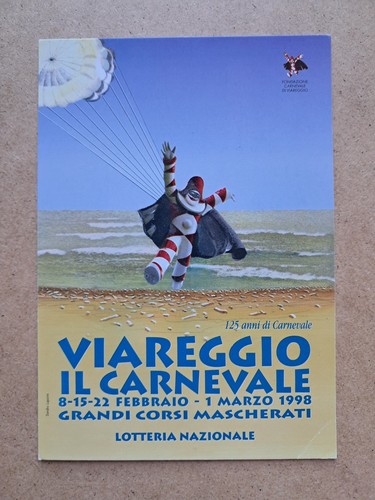 Cartolina lotteria carnevale - cartolina,