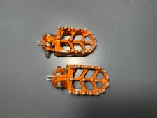 Pedane arancioni ktm - pedane,
