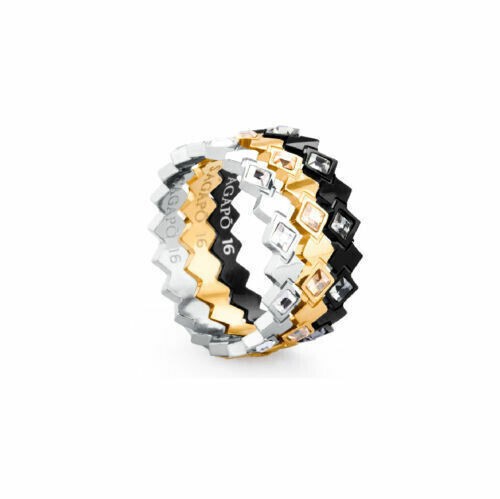 Sagapo anello donna acciaio - anello,