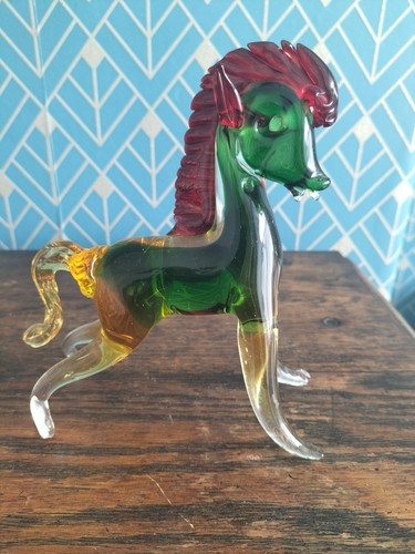 Cavallo italiano vetro - italiano, in