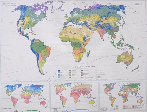 1958 grande mappa - 1958, mondo