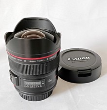 CANON Lens EF 14mm f/2.8 L II USM Ultrasonic, pouch, caps,  NEAR MINT