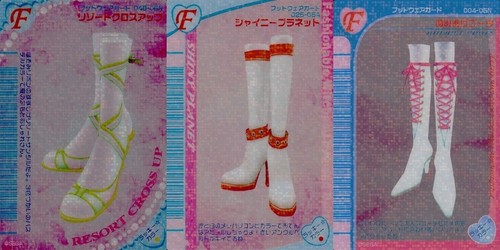 Lotto carte scarpe - carte, strega