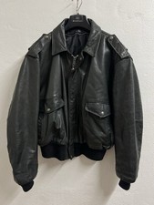 80s Giacca Schott in pelle vintage Tg. 52 (XL) nero