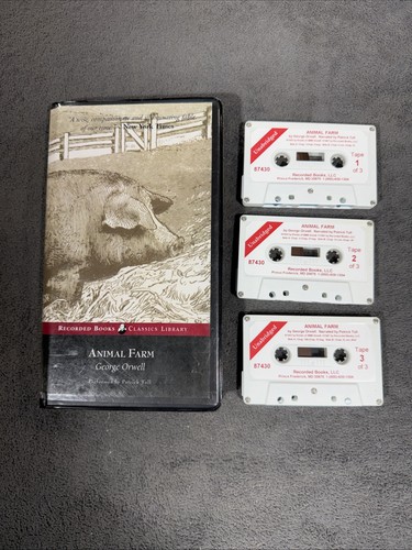 Animal farm audiobook cassette - audiobook,