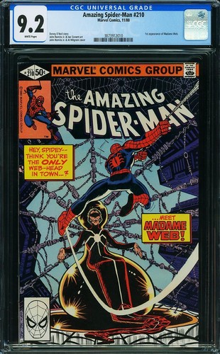 Amazing spider man 210 cgc - spider-man, #210