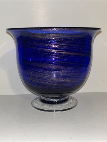 Grande bellissimo vaso blu