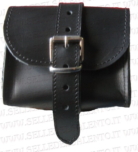 Porta telepass moto pelle