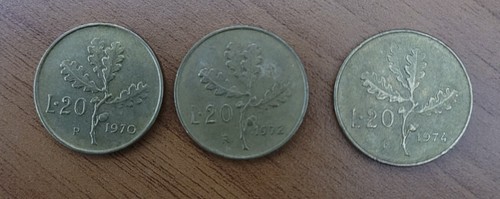 Monete lire 1970 - 20,