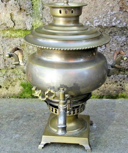 Antico raro samovar russo - samovar,