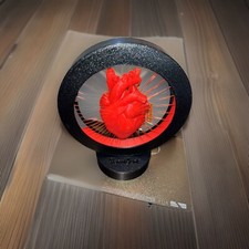 Lampada Cuore umano  Sospeso