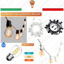 Catena Luminosa LED Catenaria