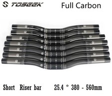 Manubrio corto carbonio 3K MTB