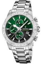 FESTINA Orologio Da Polso Uomo Cronografo Nero/Verde Chrono F20704/5