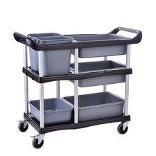 CARRELLO DI PULIZIA E