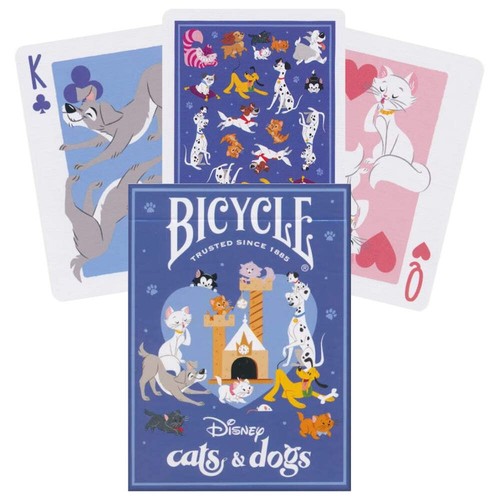 Bicycle disney cats - &, dogs