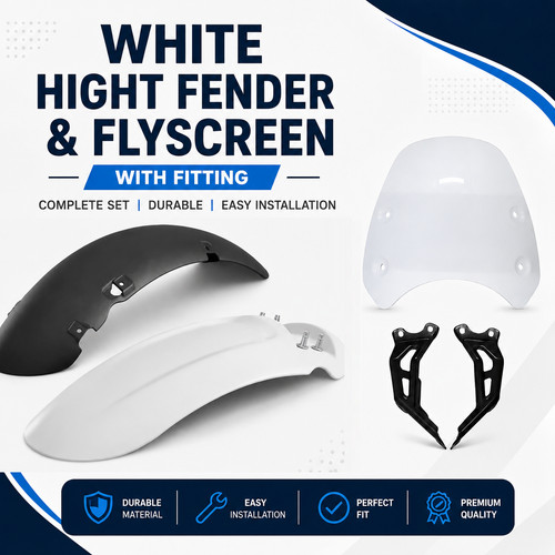 Kit parafango alto bianco con - alto,